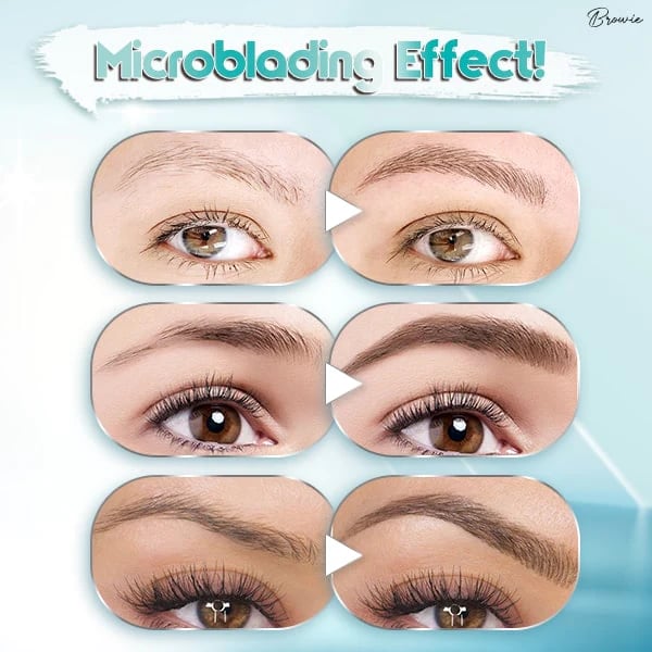 🔥Купуваш 1 получаваш 1 безплатно🔥Водоустойчива писалка за вежди 3D Microblading (2 бр.)