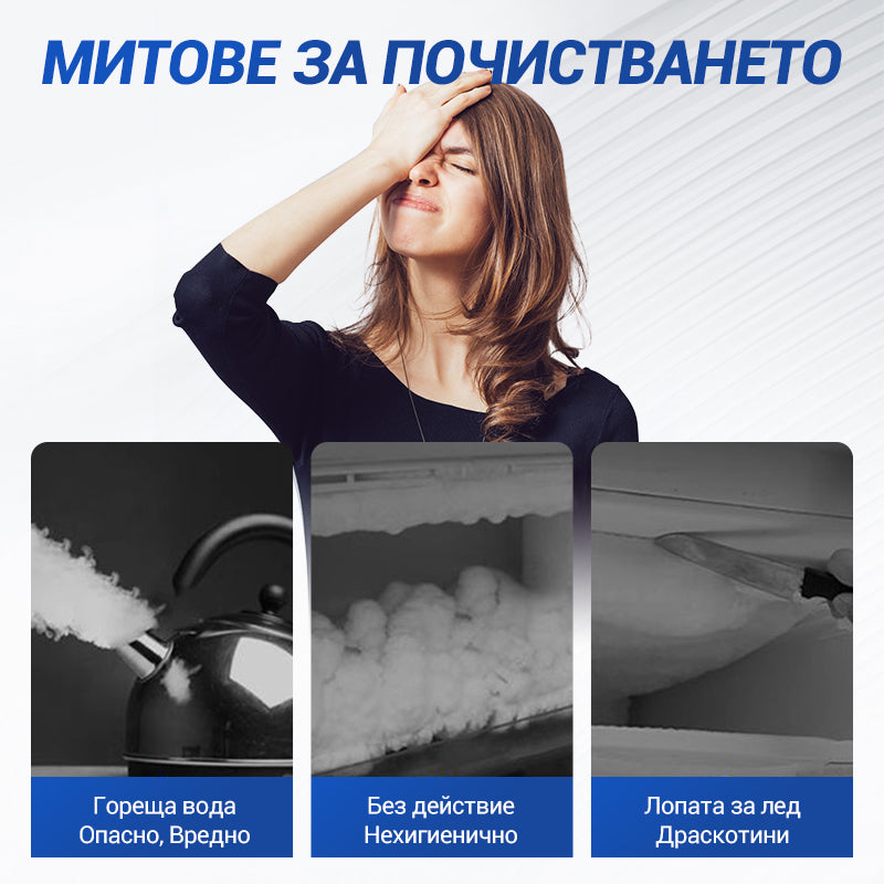 🔥Купете 1 и получете 1 безплатно🔥Спрей за размразяване на хладилници и фризери