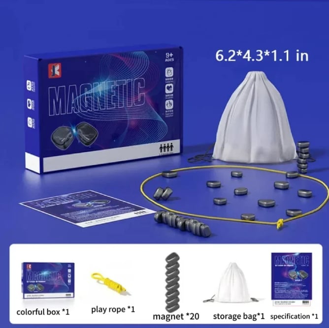 🎅🎄Магнитна шахматна игра Magnetic™✨Направете вашата игрална вечер магнетична🪄