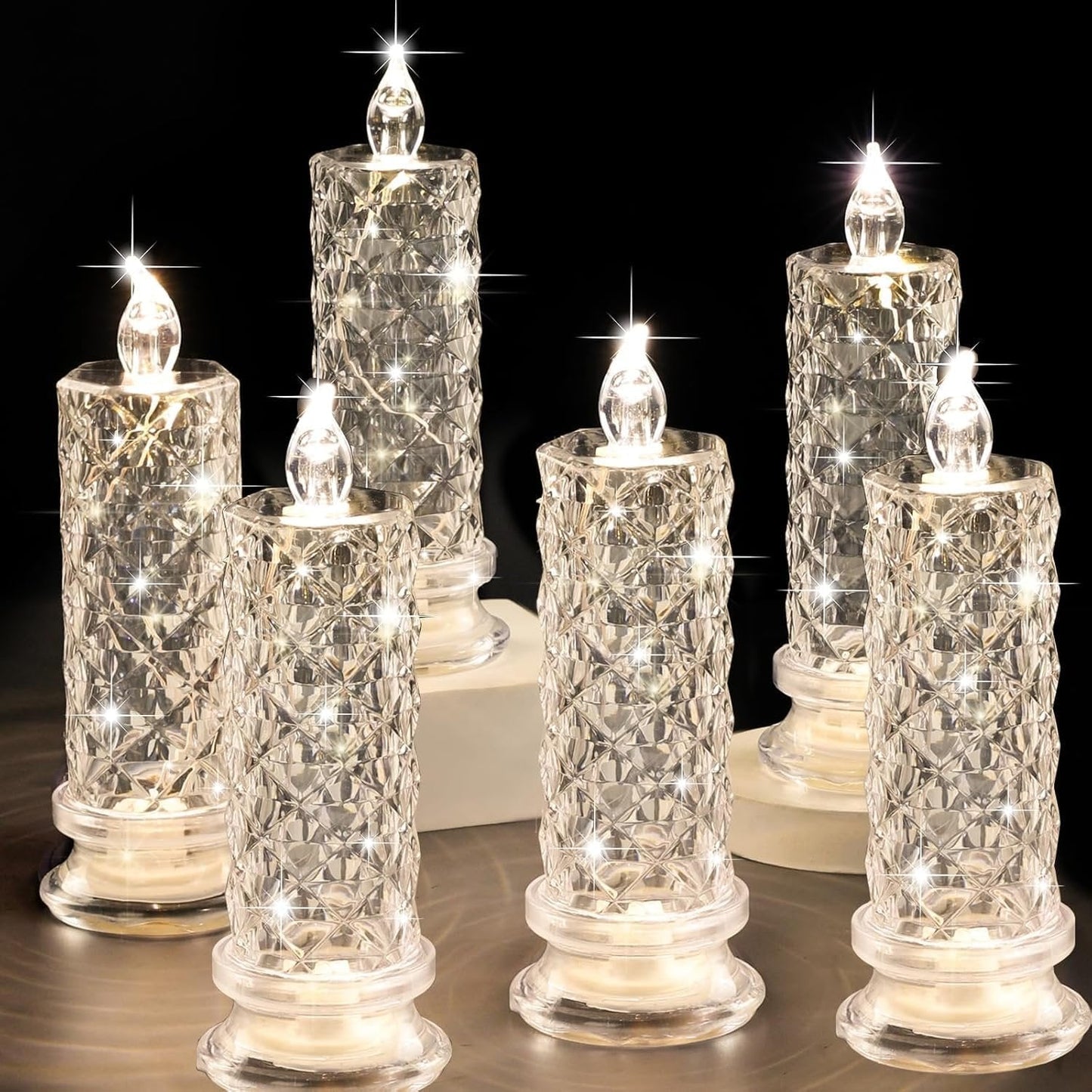 🎄🎅 LED свещи без пламък – безопасни, дълготрайни и изпълнени с празнично настроение ✨🕯️