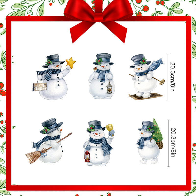 🎅🎄 Коледни 3D Картинени Магнитни Стикери