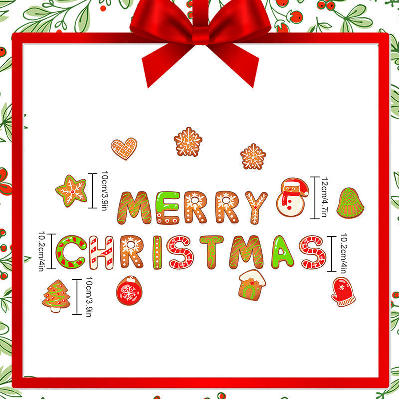 🎅🎄 Коледни 3D Картинени Магнитни Стикери