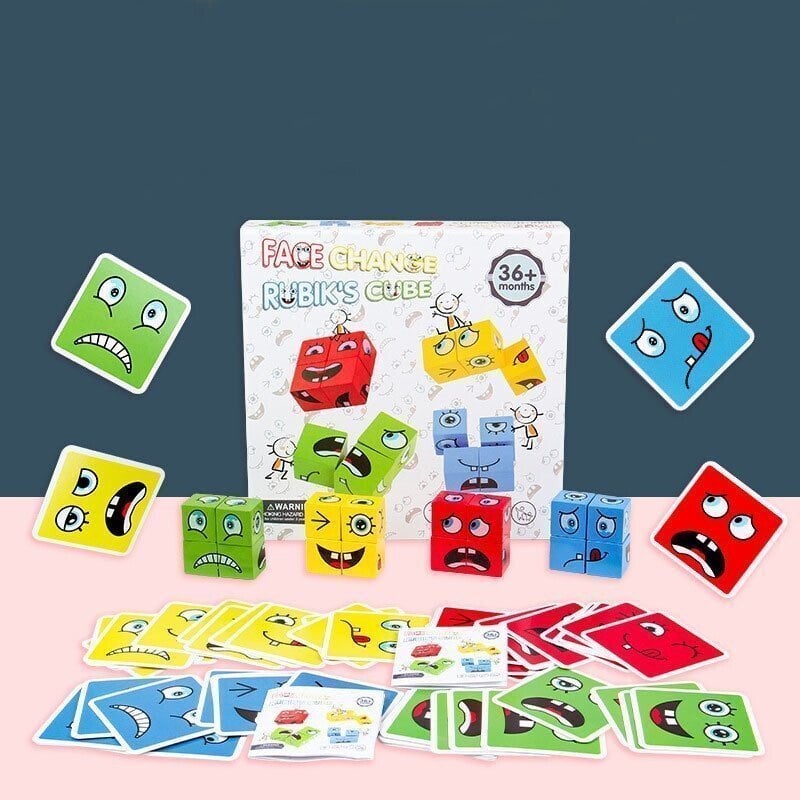 💖 5D пъзел семейна игра променящи се лица