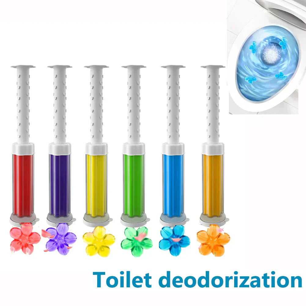 🚽Цветя Тоалетна чистачка Гел печат🌸