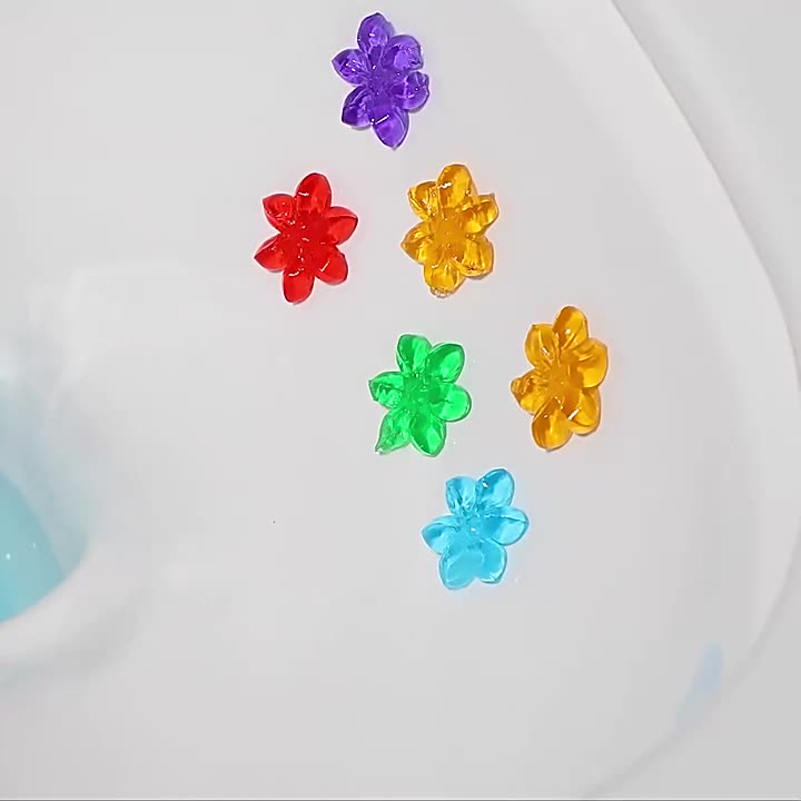 🚽Цветя Тоалетна чистачка Гел печат🌸