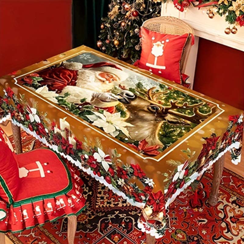 🎄Коледна покривка за декорация