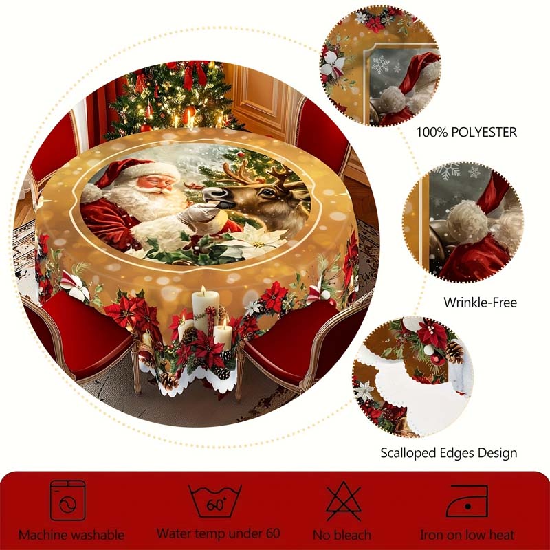 🎄Коледна покривка за декорация