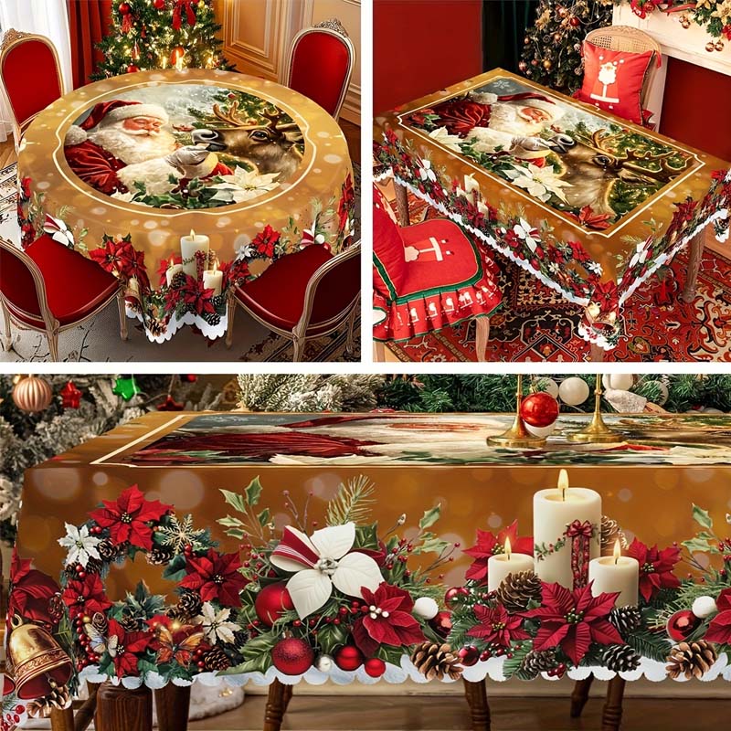 🎄Коледна покривка за декорация