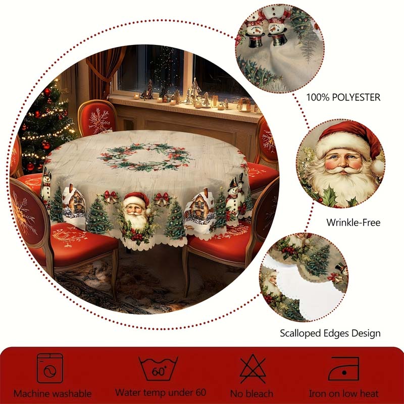 🎄Коледна покривка за декорация