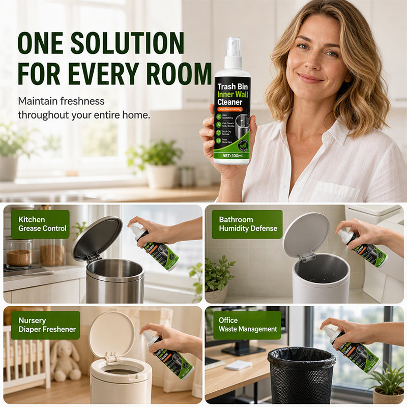 🧴 Save 50%! 🗑️ Trash Can Cleaning Spray – Deep clean & odor control ✨