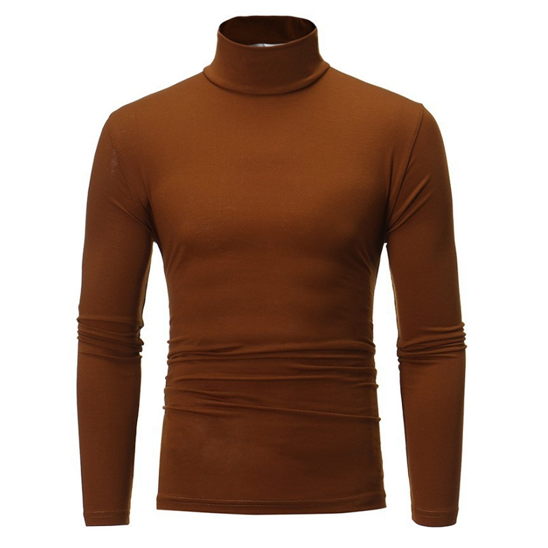 🔥50% OFF!✨Men's Slim Fit Mock Turtleneck Top – Sleek, Stretchy, Modern Everyday Essential