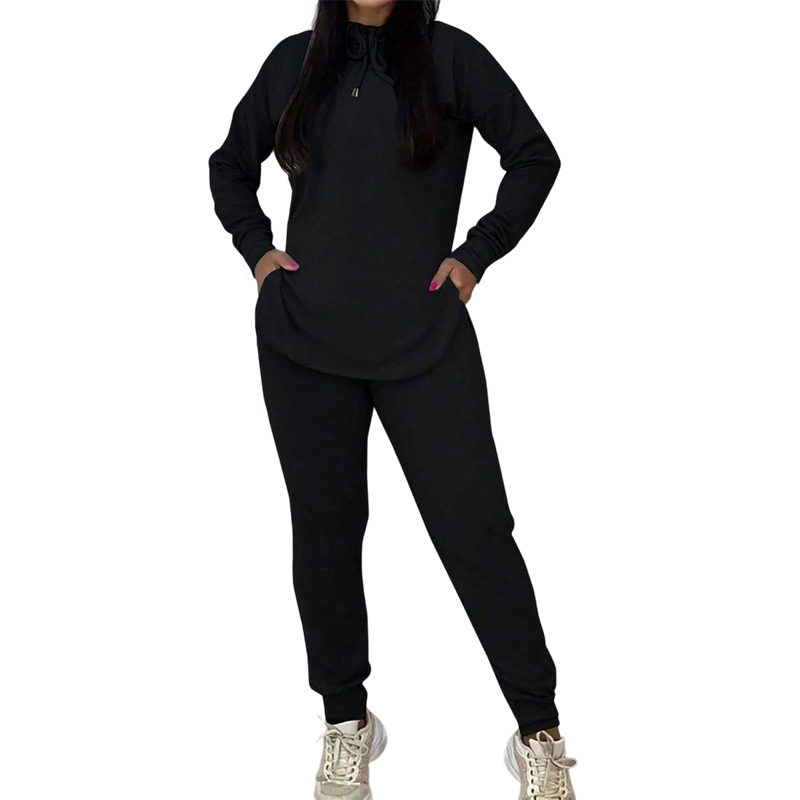 🌸Hot Sale 50% OFF💖 Cozy Matching Style, Easy Everyday Fit | Women's Hooded 2-Piece Set