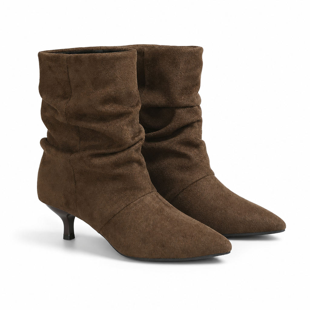 ✨Women's Pointed Toe Stiletto Heel Ankle Boots – Sleek Silhouette, Elegant Style, All-Day Confidence