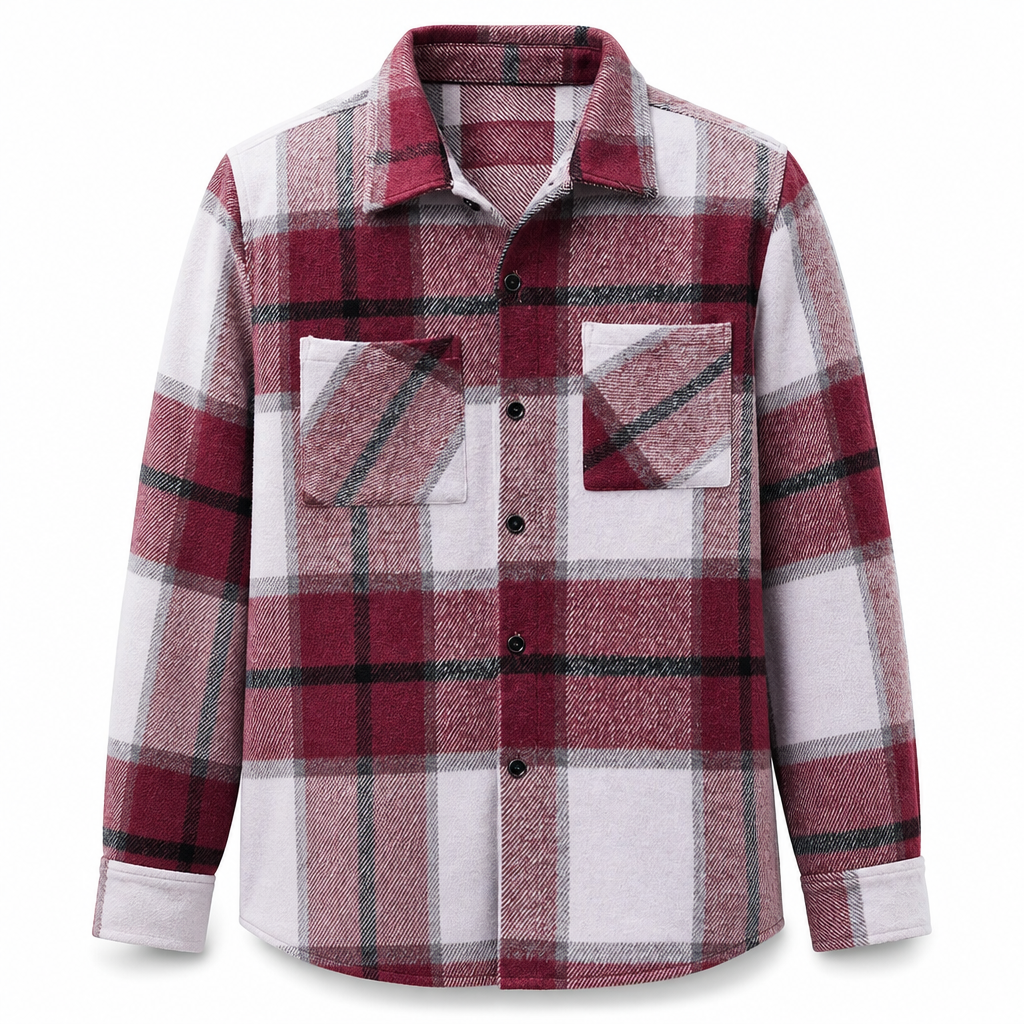 ✨Men's Casual Plaid Flannel Shirt – Soft, Warm, Timeless Everyday Style