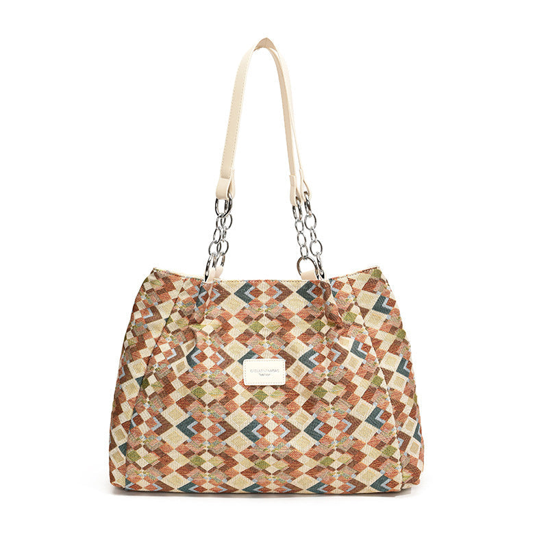 🎁2026 New Arrivals💥Last Day Sale 50% Off💥Large Capacity Tote Bag with Leopard Print