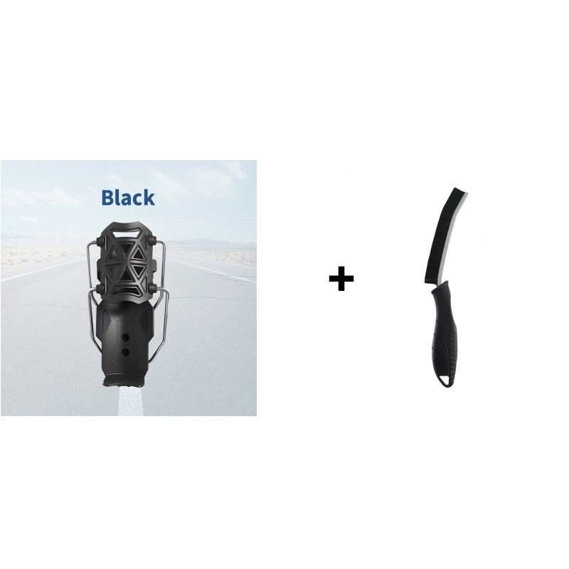 🚲✨Cycling Bottle Holder + Cleaning Brush – Universal & Secure
