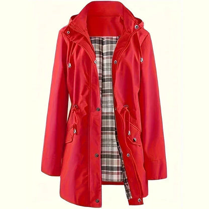 🔥This Week's Special Price:£25.99!!🧥💦Womens Chic. Lightweight. Waterproof Jacket🍃-Unleash Style and Durability in Any Storm!4