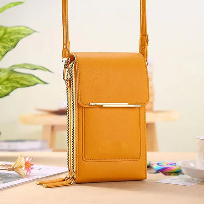 🏆Last Day Promotion：ONLY ￡9.99!!👜📱 Simple and elegant women's touchscreen crossbody phone wallet