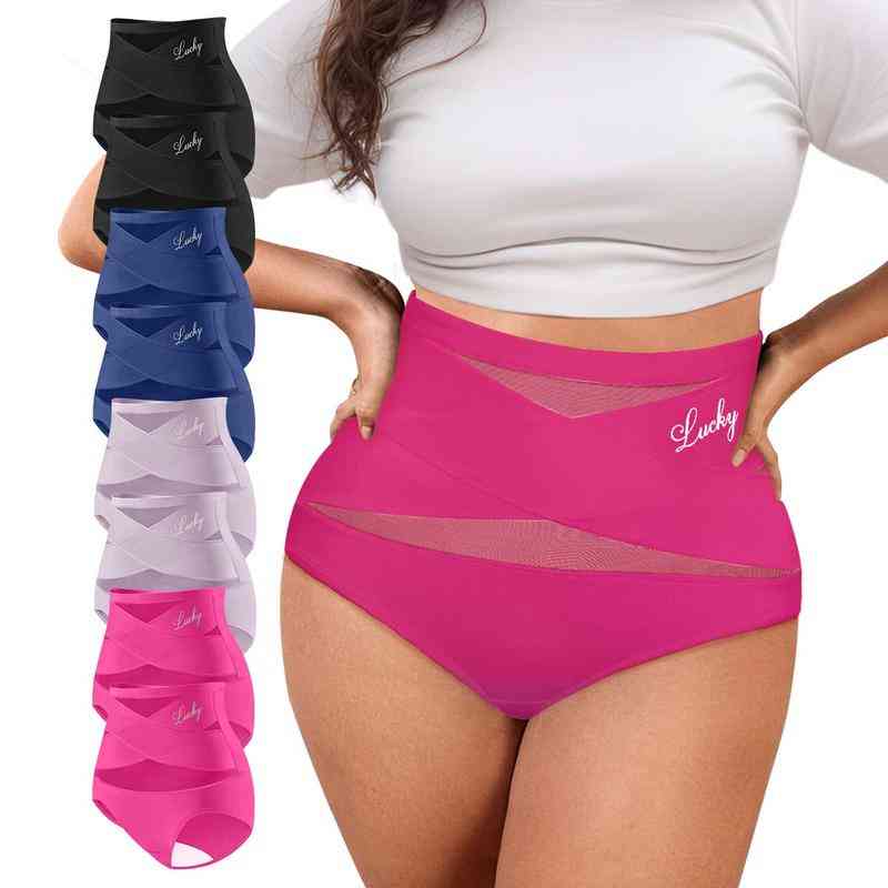 🩲 Plus-Size High-Waist Tummy Control Panties | Seamless Comfort, Confidence All Day ✨
