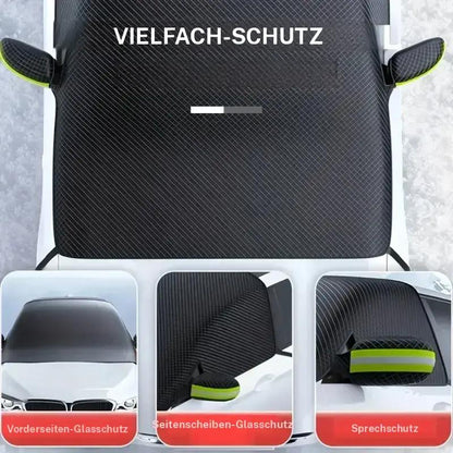 🚗✨Windschutzscheiben-Schutz – Magnetisch, Oxford-Stoff, Frost- & Schneeschutz