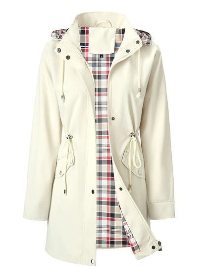 🔥This Week's Special Price:£25.99!!🧥💦Womens Chic. Lightweight. Waterproof Jacket🍃-Unleash Style and Durability in Any Storm!4