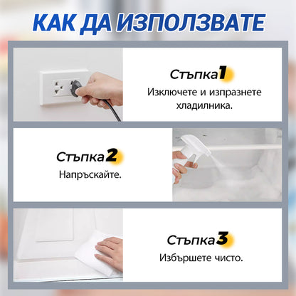 🔥Купете 1 и получете 1 безплатно🔥Спрей за размразяване на хладилници и фризери