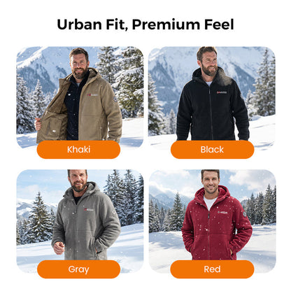 🔥LAST DAY PROMOTION - 60%OFF🔥2026 Upgraded Unisex Hooded Casual Insulated Jacket (with Internal Pockets)