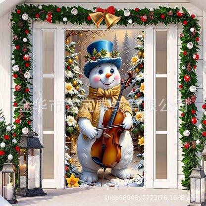 🎄🎅-Коледна украса за входната врата за Коледа 2025🎅