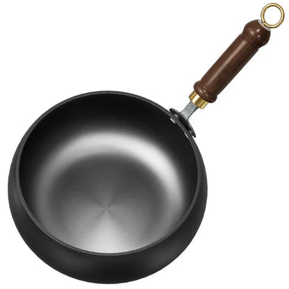 🍳 Светкавична разпродажба 🔥 Ултралек, без покритие, дебел чугунен тиган с незалепващо покритие