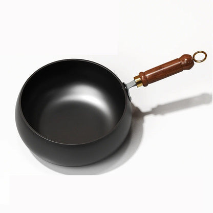 🍳 Светкавична разпродажба 🔥 Ултралек, без покритие, дебел чугунен тиган с незалепващо покритие