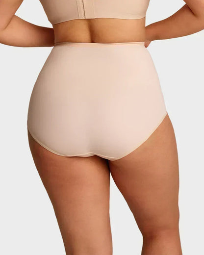 🩲 Plus-Size High-Waist Tummy Control Panties | Seamless Comfort, Confidence All Day ✨