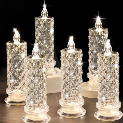🎄🎅 LED свещи без пламък – безопасни, дълготрайни и изпълнени с празнично настроение ✨🕯️