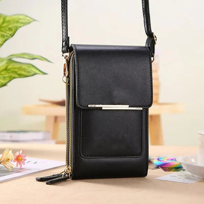 🏆Last Day Promotion：ONLY ￡9.99!!👜📱 Simple and elegant women's touchscreen crossbody phone wallet