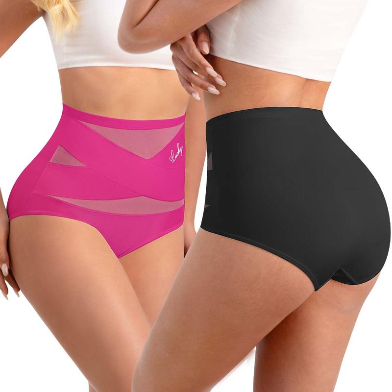 🩲 Plus-Size High-Waist Tummy Control Panties | Seamless Comfort, Confidence All Day ✨