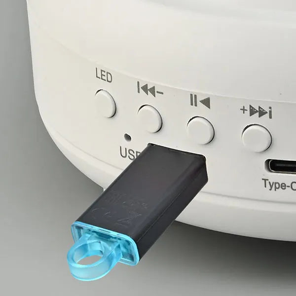 Декорация за дома – лампа с проектор за звездно небе и Bluetooth високоговорител