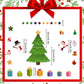 🎅🎄 Коледни 3D Картинени Магнитни Стикери