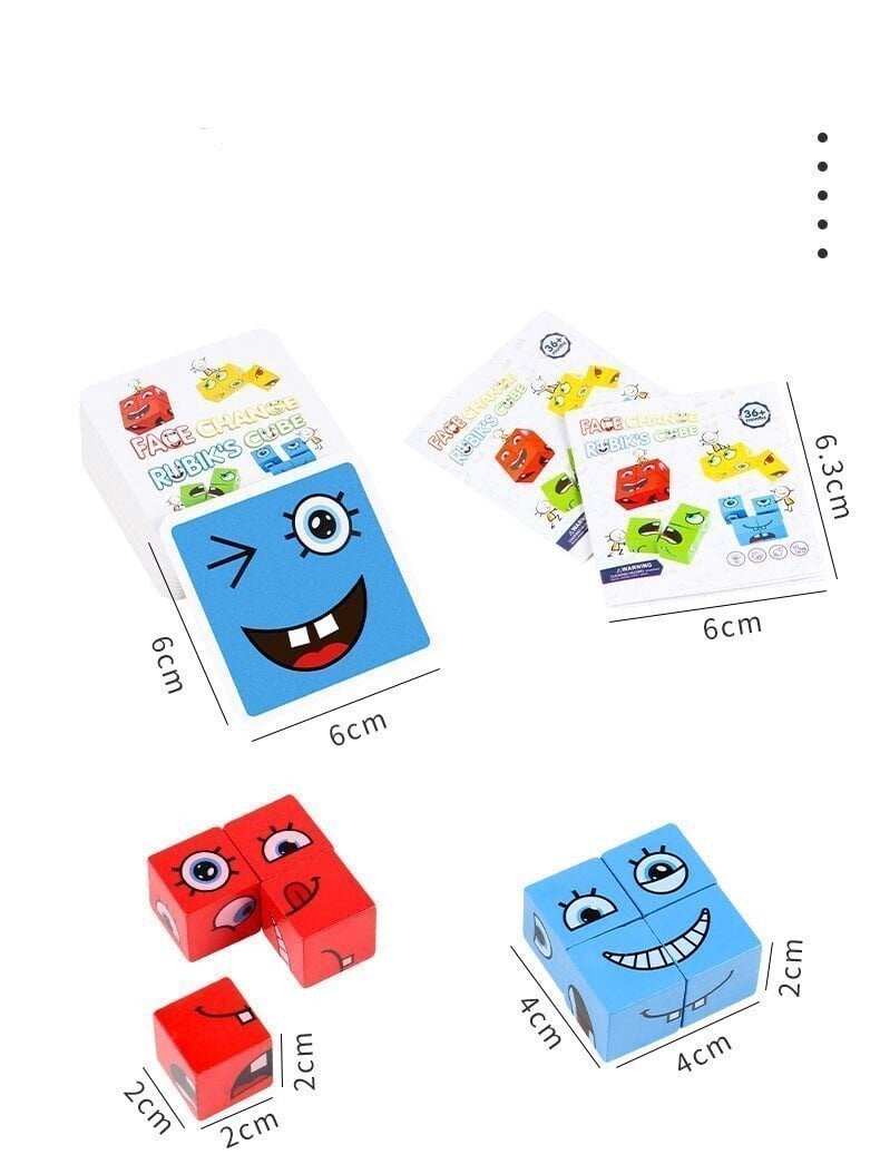 💖 5D пъзел семейна игра променящи се лица