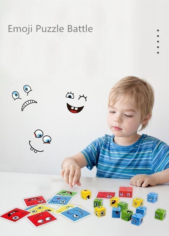 💖 5D пъзел семейна игра променящи се лица