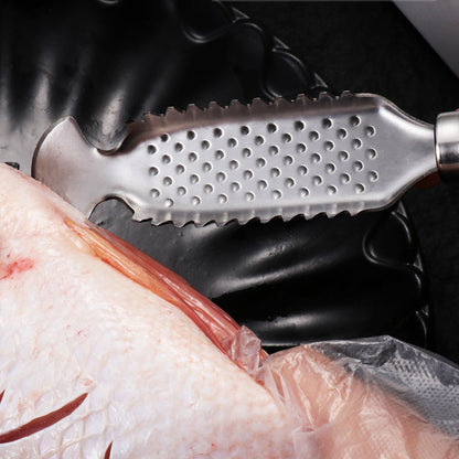 🐟Отстранител на рибни люспи от неръждаема стомана