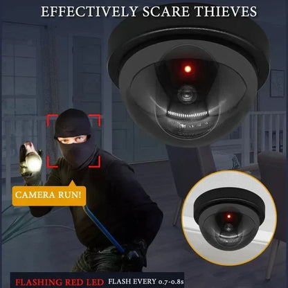 📹💡Simulation Surveillance Camera with Lights – Realistic Deterrent, Easy to Install, Indoor & Outdoor Use