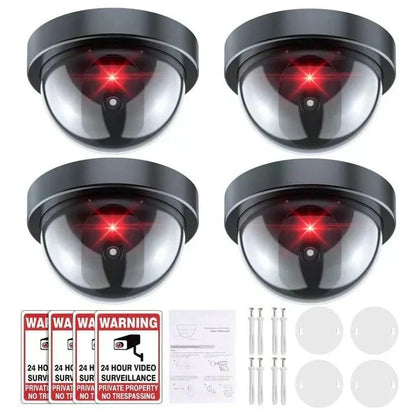 📹💡Simulation Surveillance Camera with Lights – Realistic Deterrent, Easy to Install, Indoor & Outdoor Use