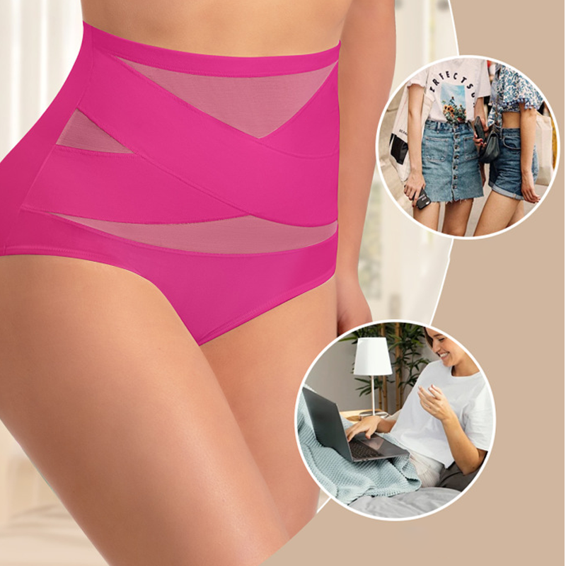 🩲 Plus-Size High-Waist Tummy Control Panties | Seamless Comfort, Confidence All Day ✨
