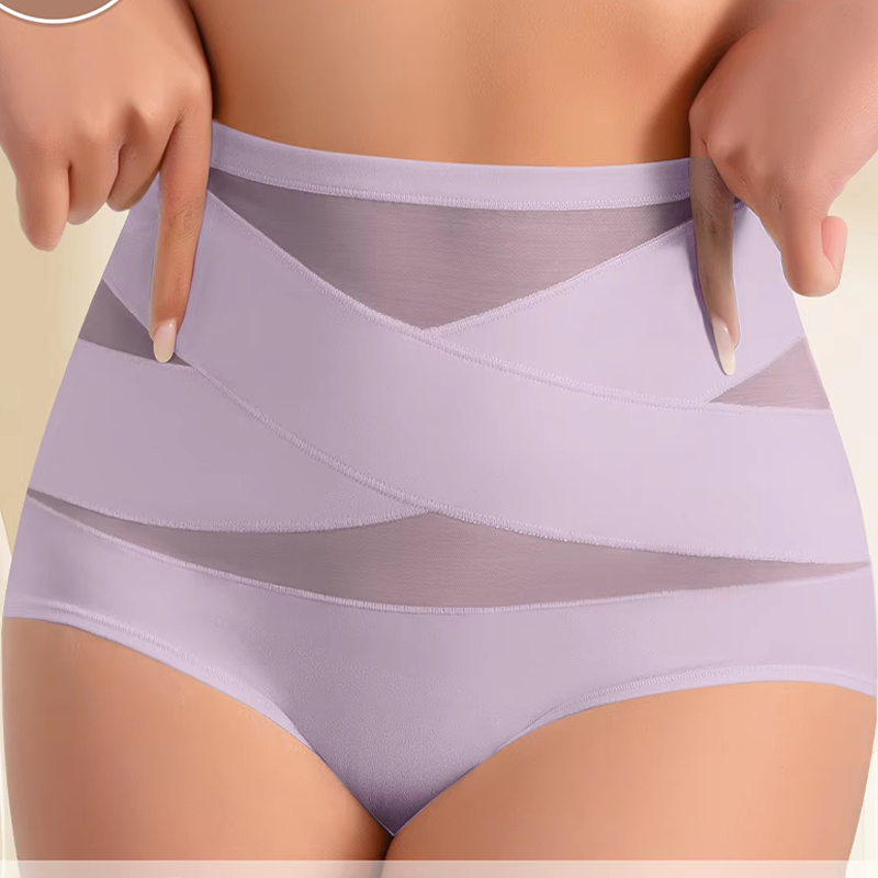 🩲 Plus-Size High-Waist Tummy Control Panties | Seamless Comfort, Confidence All Day ✨