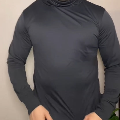 🥳SUMMER HOT SALE🥳💞50K+ SOLD!💥50% OFF! 🔥 Men's Lightweight Quick-Dry UV Protection Hoodie – Built-in Face Cover, 4-Way Stretch & Sweat-Wicking 💨