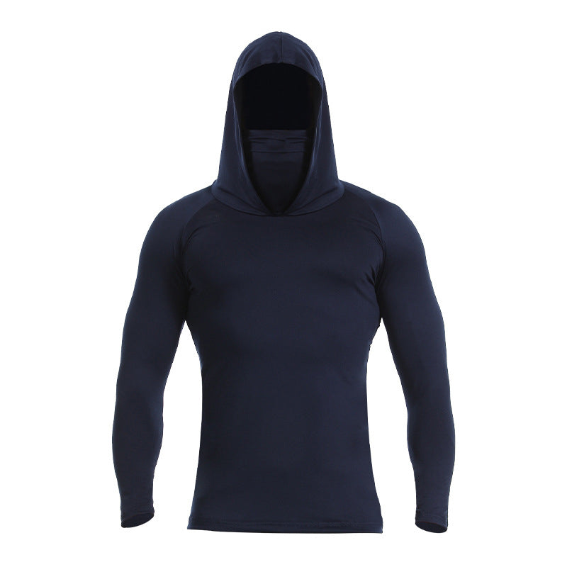 🥳SUMMER HOT SALE🥳💞50K+ SOLD!💥50% OFF! 🔥 Men's Lightweight Quick-Dry UV Protection Hoodie – Built-in Face Cover, 4-Way Stretch & Sweat-Wicking 💨
