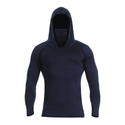 🥳SUMMER HOT SALE🥳💞50K+ SOLD!💥50% OFF! 🔥 Men's Lightweight Quick-Dry UV Protection Hoodie – Built-in Face Cover, 4-Way Stretch & Sweat-Wicking 💨