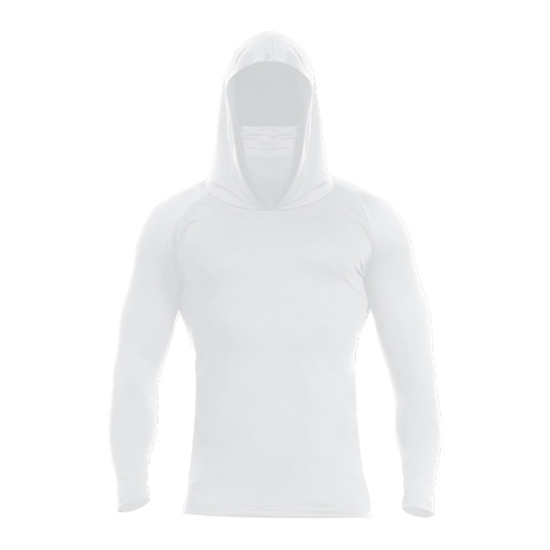 🥳SUMMER HOT SALE🥳💞50K+ SOLD!💥50% OFF! 🔥 Men's Lightweight Quick-Dry UV Protection Hoodie – Built-in Face Cover, 4-Way Stretch & Sweat-Wicking 💨