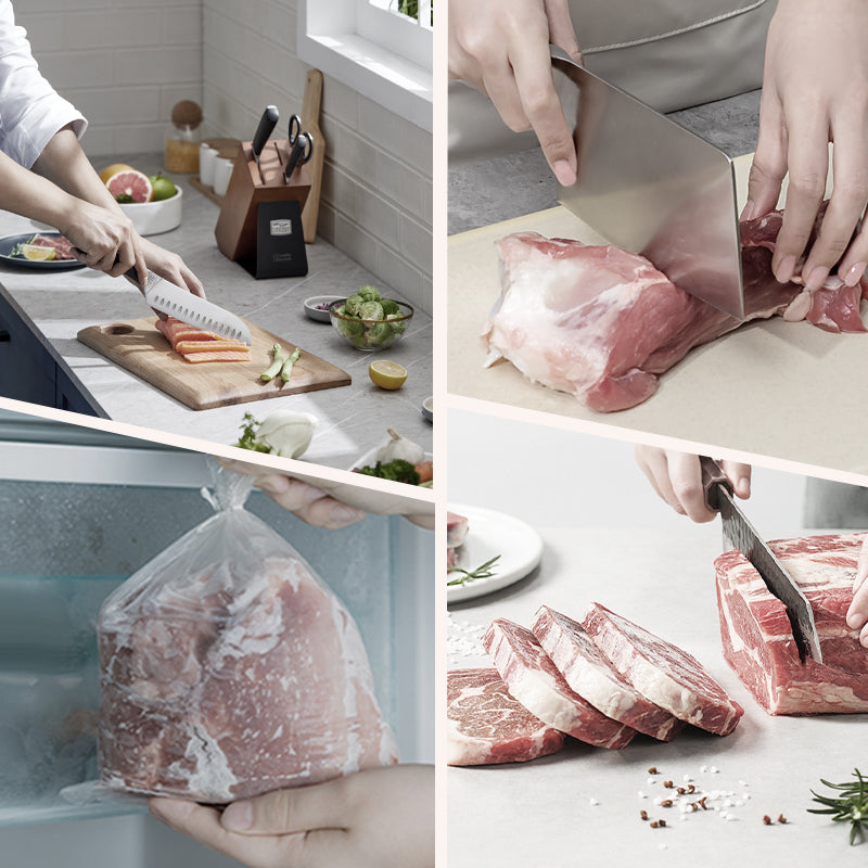 【🥬безплатна доставка】Ръчен нож за месо за кухня