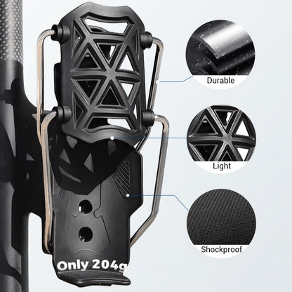 🚲✨Cycling Bottle Holder + Cleaning Brush – Universal & Secure