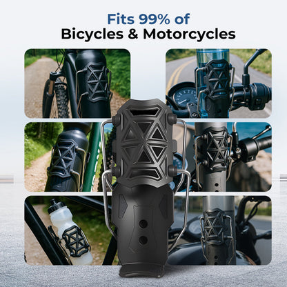 🚲✨Cycling Bottle Holder + Cleaning Brush – Universal & Secure